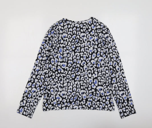 Womens UK Size 6 Marks and Spencer Blue Basic Blouse