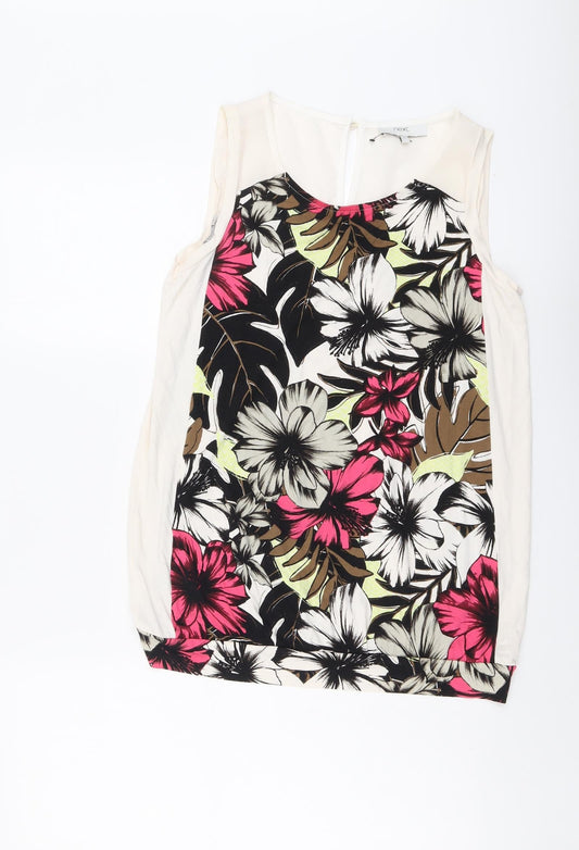 Womens UK Size 12 NEXT Multicoloured Basic Tank