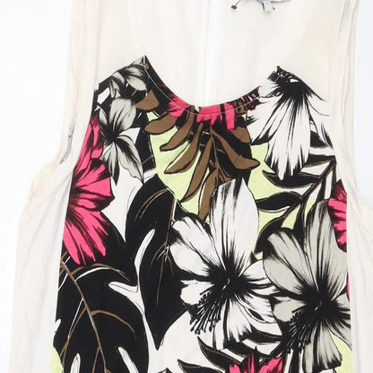 Womens UK Size 12 NEXT Multicoloured Basic Tank
