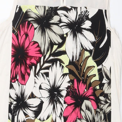 Womens UK Size 12 NEXT Multicoloured Basic Tank