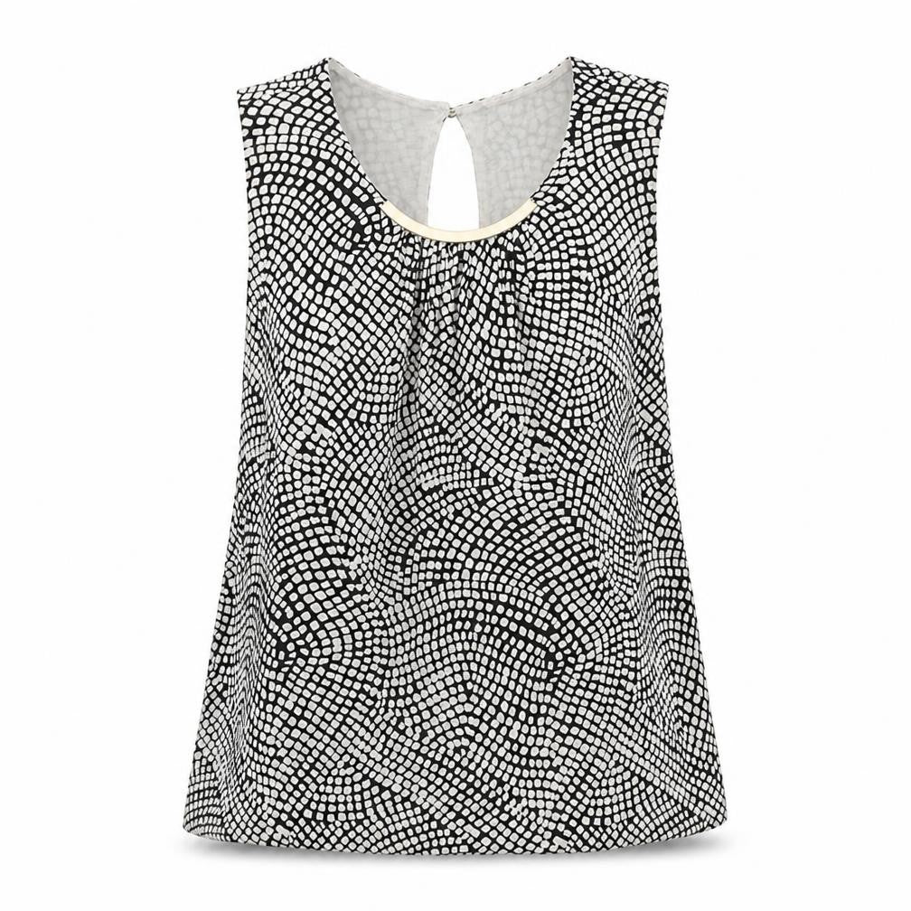 Womens UK Size M H&M Beige Basic Tank