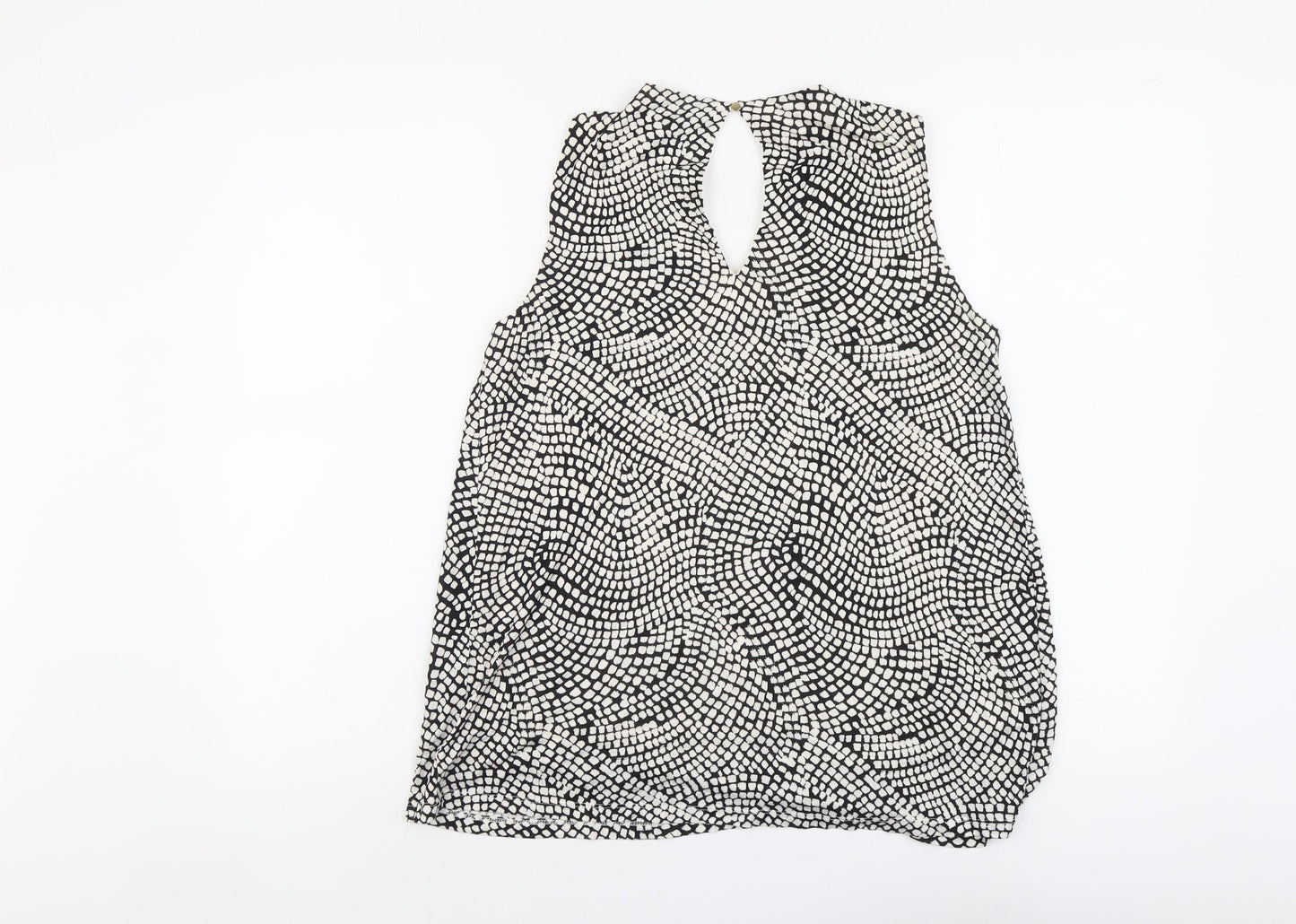 Womens UK Size M H&M Beige Basic Tank