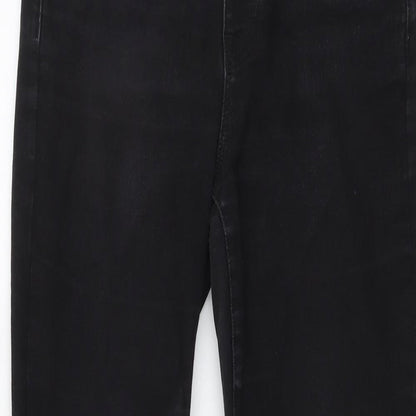 Womens UK Size 30 in Gap Regular Fit Skinny Black Jeans
