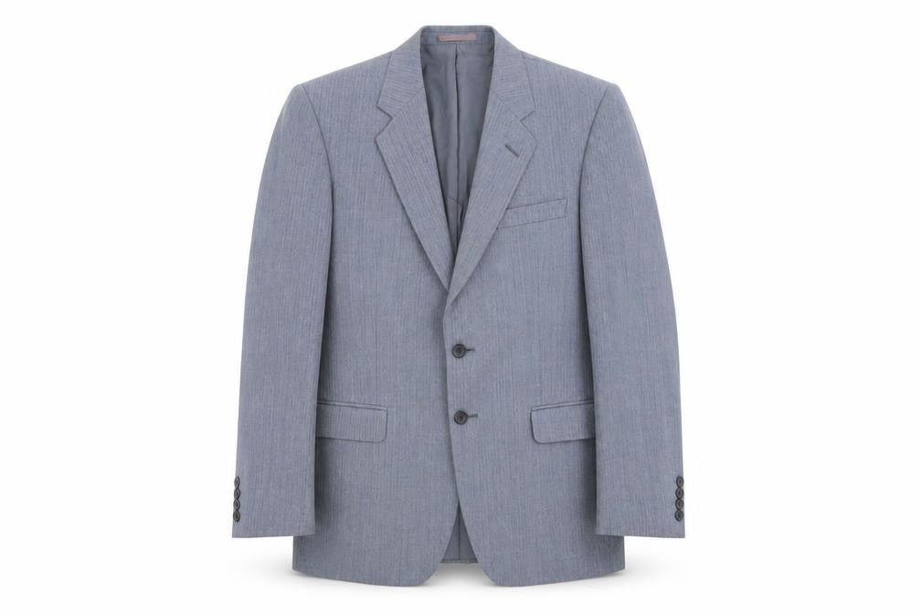 Mens UK Size 38 Marks and Spencer Regular Blue Suit Jacket