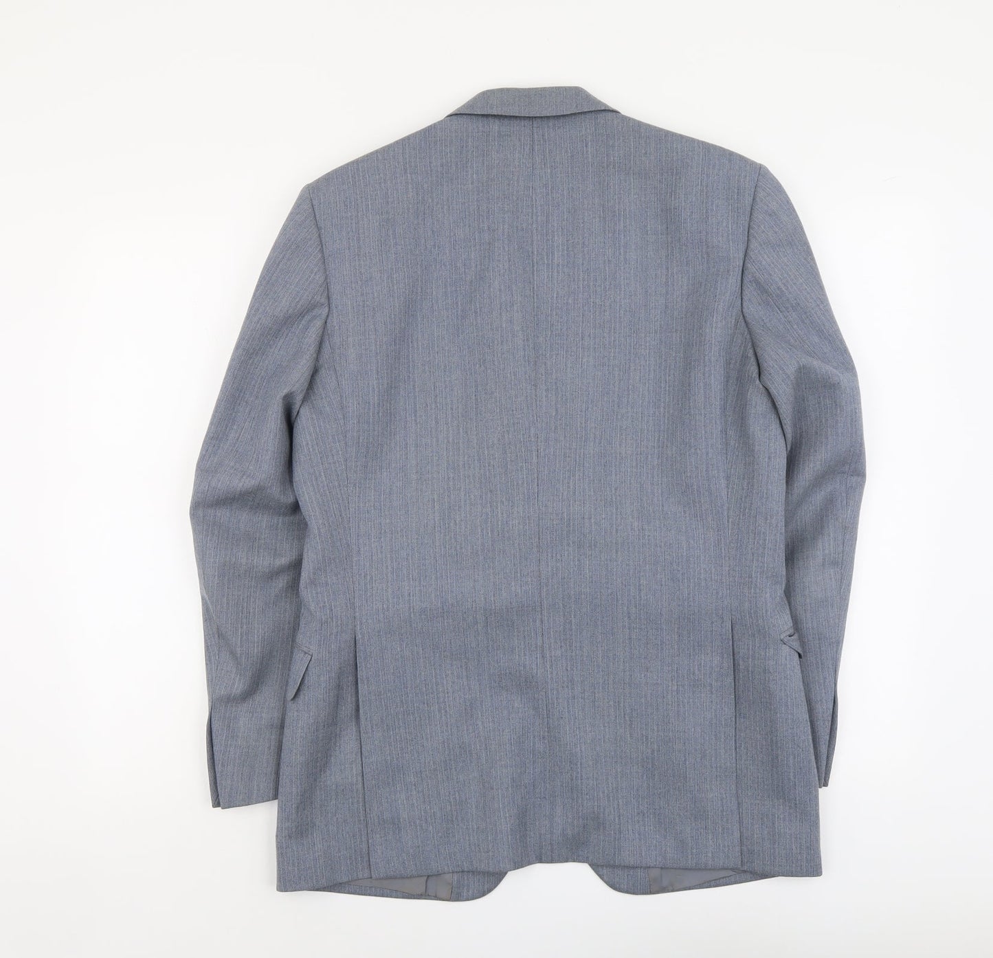 Mens UK Size 38 Marks and Spencer Regular Blue Suit Jacket