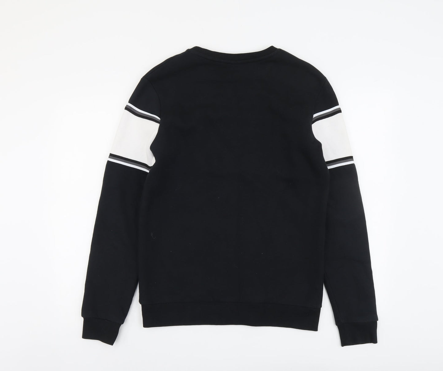 PRÉ London Mens Black Cotton Pullover Sweatshirt Size XS