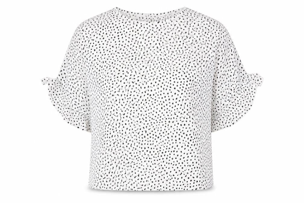 Womens UK Size 12 New Look White Basic Blouse