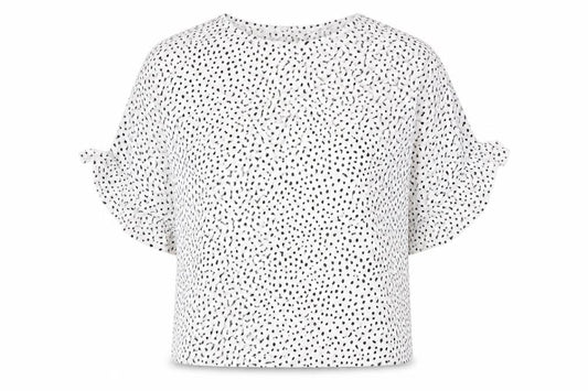 Womens UK Size 12 New Look White Basic Blouse