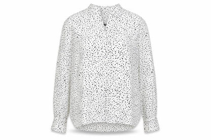 Womens UK Size S Mango White Basic Blouse