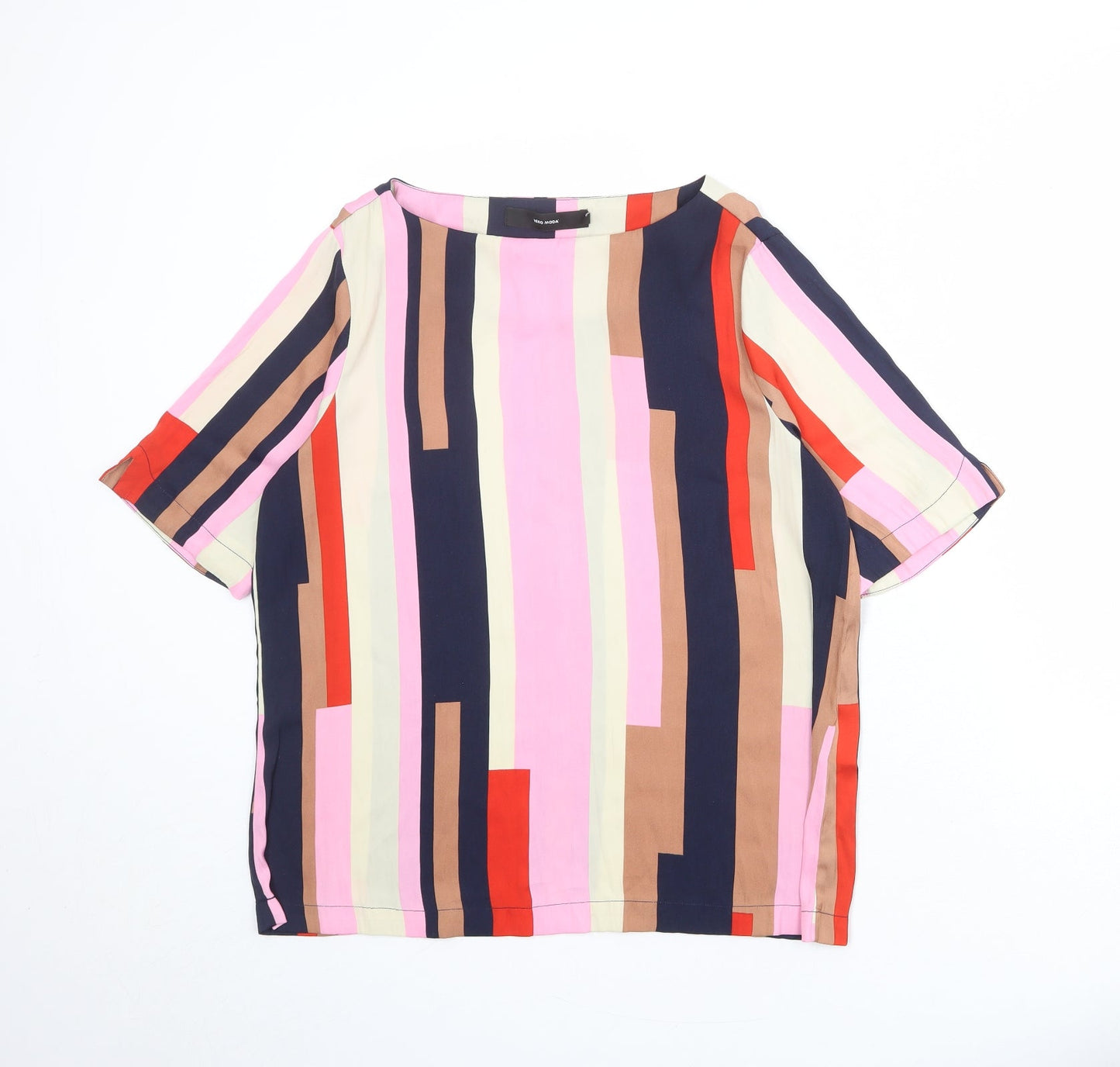 Womens UK Size L VERO MODA Multicoloured Basic Blouse