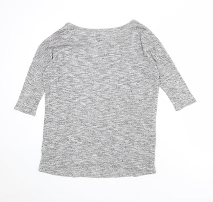 Womens UK Size S Divided by H&M Grey Pullover Jumper