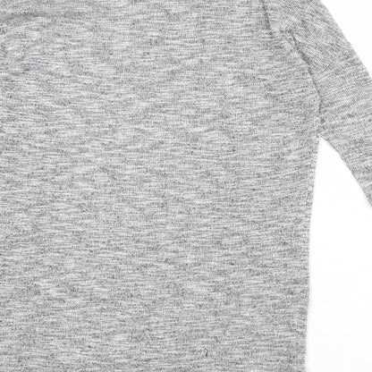 Womens UK Size S Divided by H&M Grey Pullover Jumper