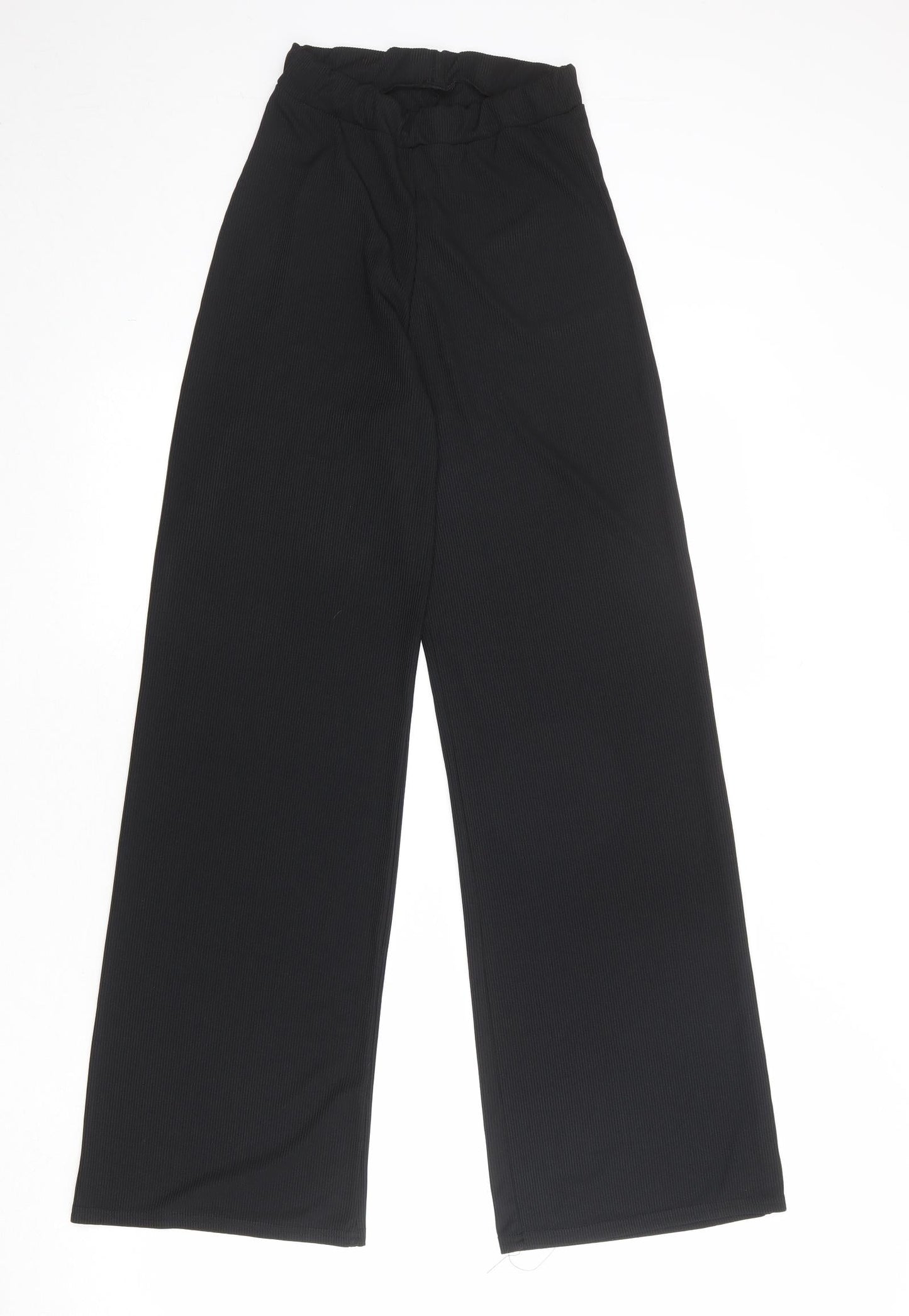 Nasty Gal Womens Black Polyester Dress Pants Trousers Size 10 Regular