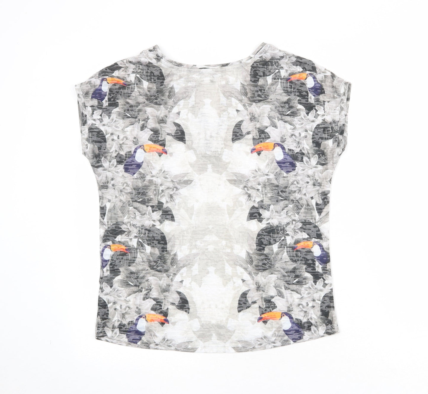 Womens UK Size 8 NEXT Multicoloured Basic T-Shirt