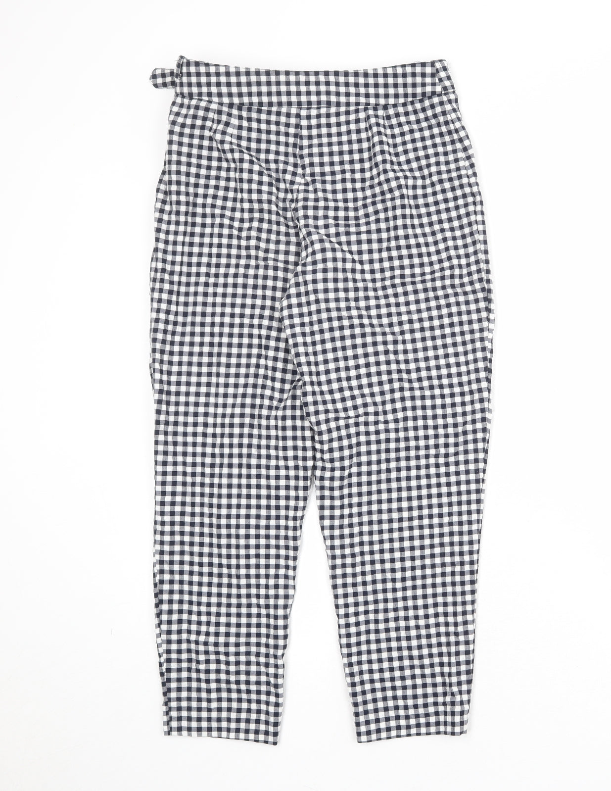 Womens UK Size 6 ASOS Regular Fit Carrot Blue Trousers