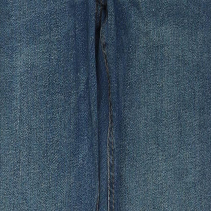 Mens UK Size S Pull&Bear Slim Fit Skinny Blue Jeans