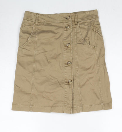 Womens UK Size 6 Jackpot A-Line  Skirt