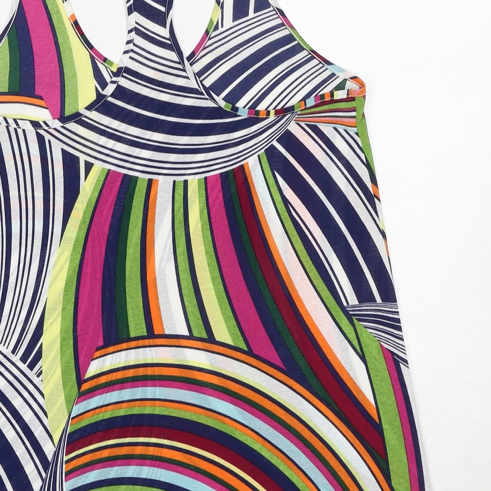 Womens UK Size 8 NEXT Multicoloured Basic Tank
