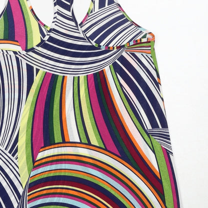 Womens UK Size 8 NEXT Multicoloured Basic Tank