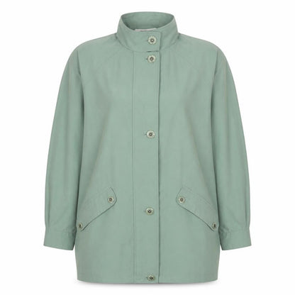 Marks & Spencer Womens Green Jacket Size 8 Button