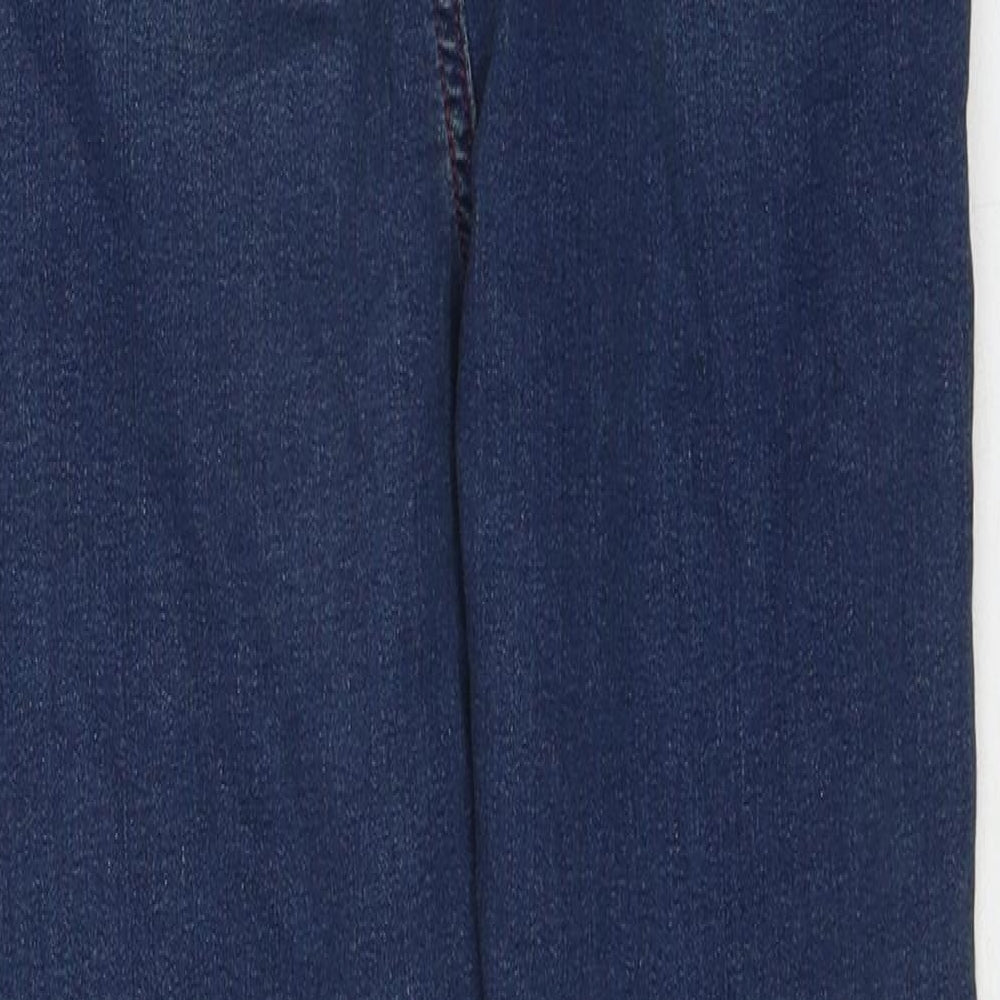 ASOS Womens Blue Cotton Skinny Jeans Size 28 in L32 in Regular Zip