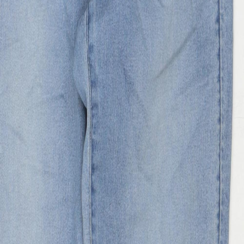 Womens UK Size 29 in H&M Regular Fit Skinny Blue Jeans
