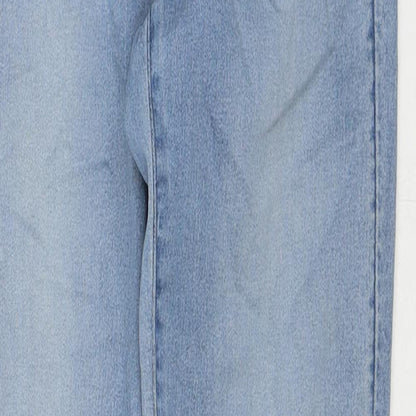 Womens UK Size 29 in H&M Regular Fit Skinny Blue Jeans