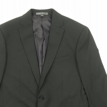 Mens UK Size 40 Marks and Spencer Regular Green Suit Jacket