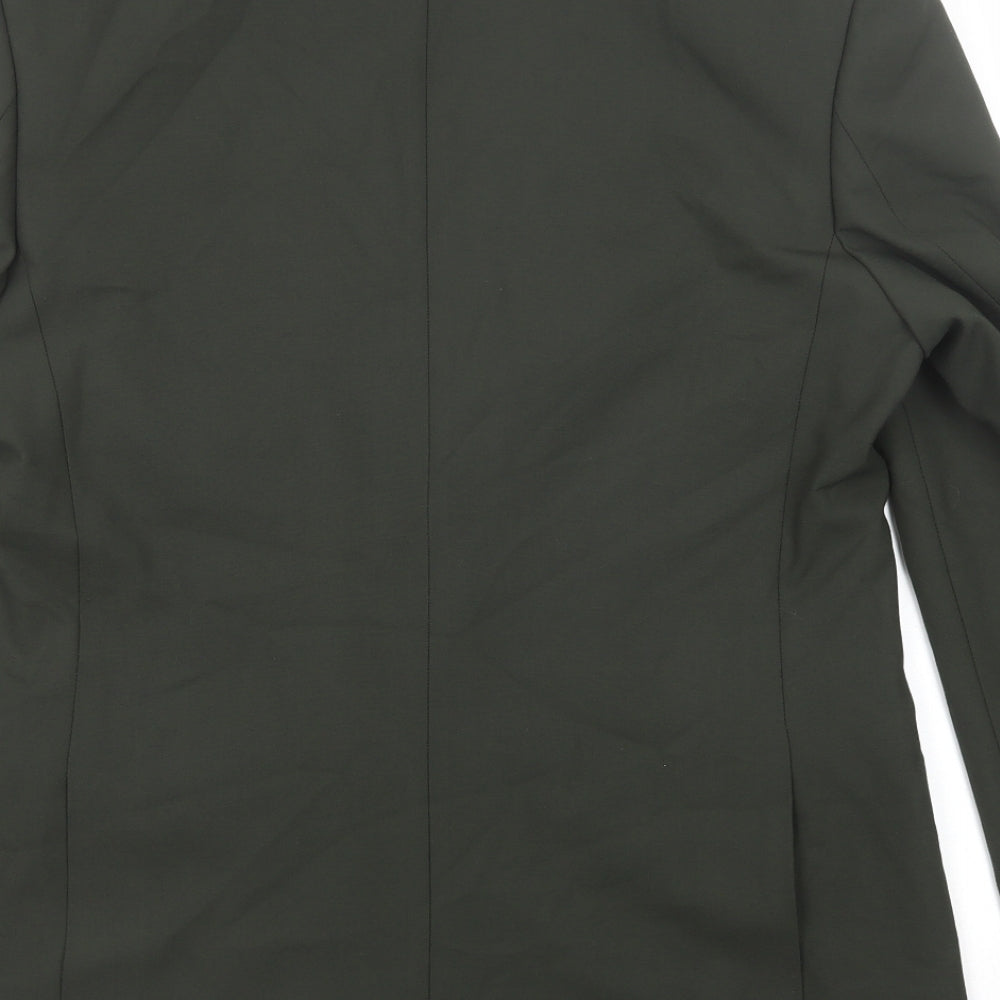 Mens UK Size 40 Marks and Spencer Regular Green Suit Jacket