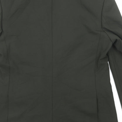 Mens UK Size 40 Marks and Spencer Regular Green Suit Jacket