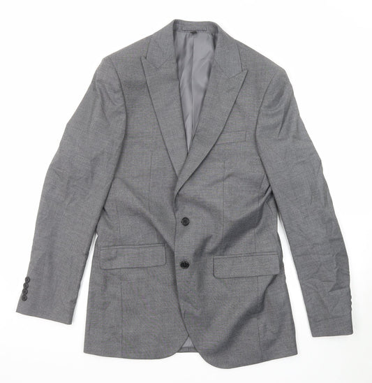 Mens UK Size 38 Marks and Spencer Regular Grey Suit Jacket