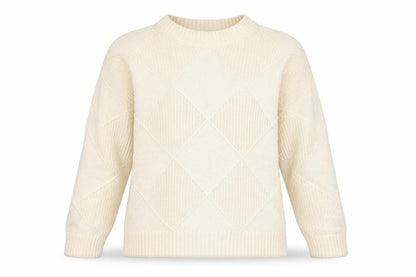 Womens UK Size L Marks and Spencer Beige Pullover Jumper
