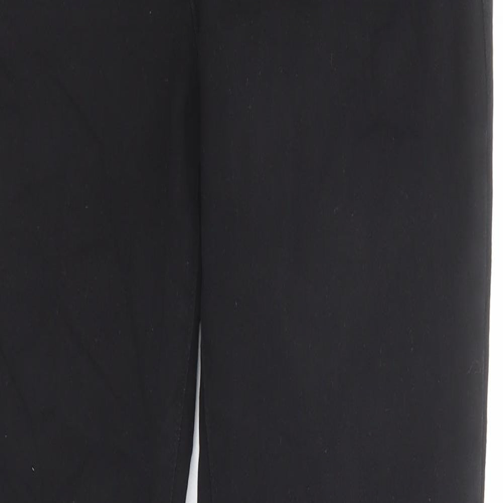 Womens UK Size 6 NYJD Regular Fit Straight Black Jeans