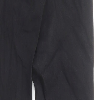 Topshop Womens Black Cotton Skinny Jeans Size 28 in L32 in Regular Zip