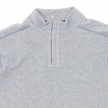 Mens UK Size M Kirkland Blue Pullover Sweatshirt