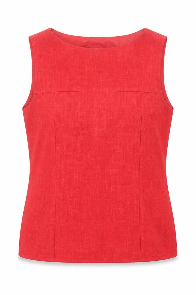 Womens UK Size 12 Klass Red Basic Tank