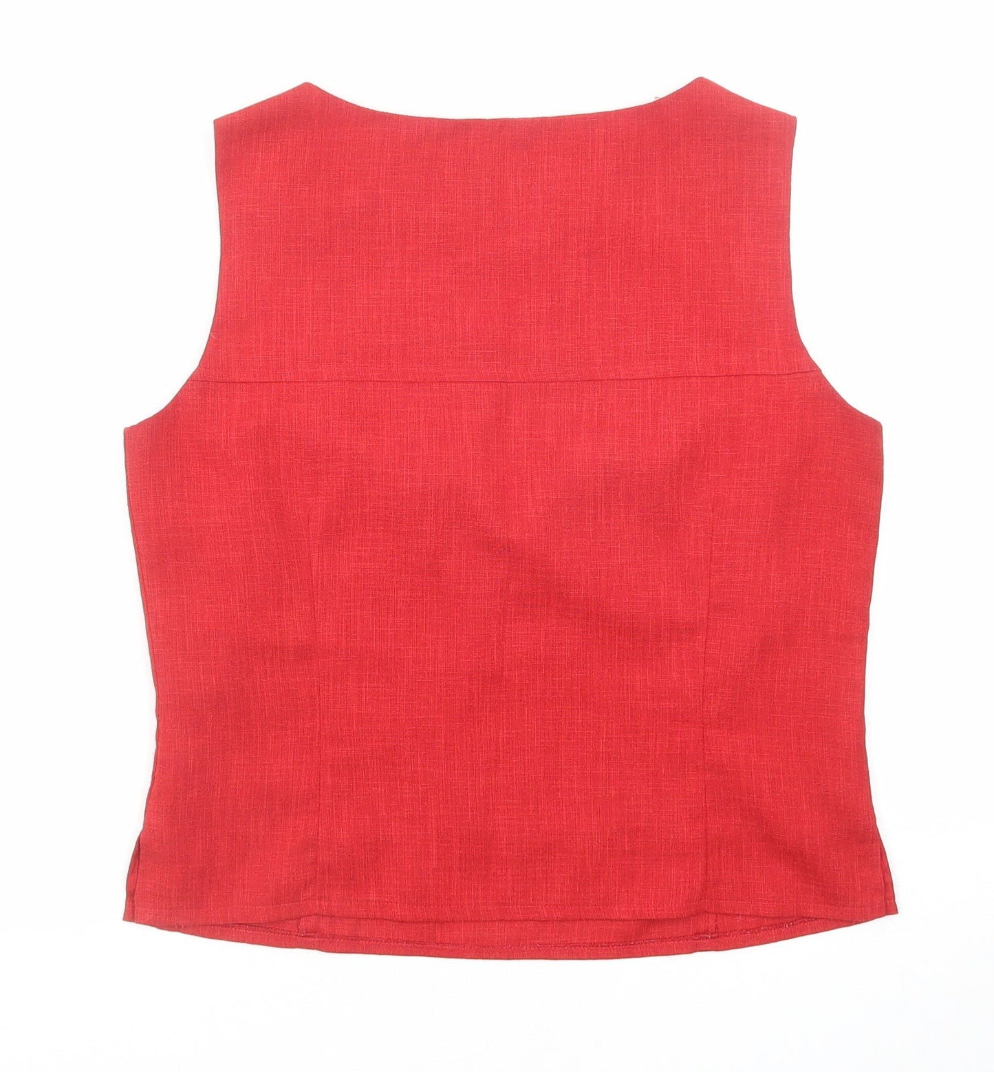 Womens UK Size 12 Klass Red Basic Tank