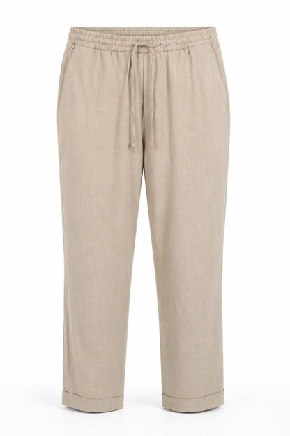 Womens UK Size S H&M Slim Fit Chino Beige Trousers