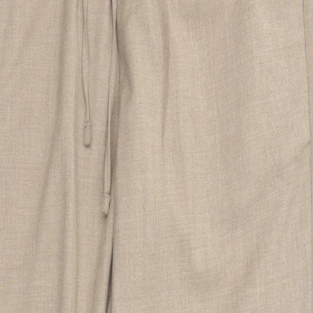 Womens UK Size S H&M Slim Fit Chino Beige Trousers