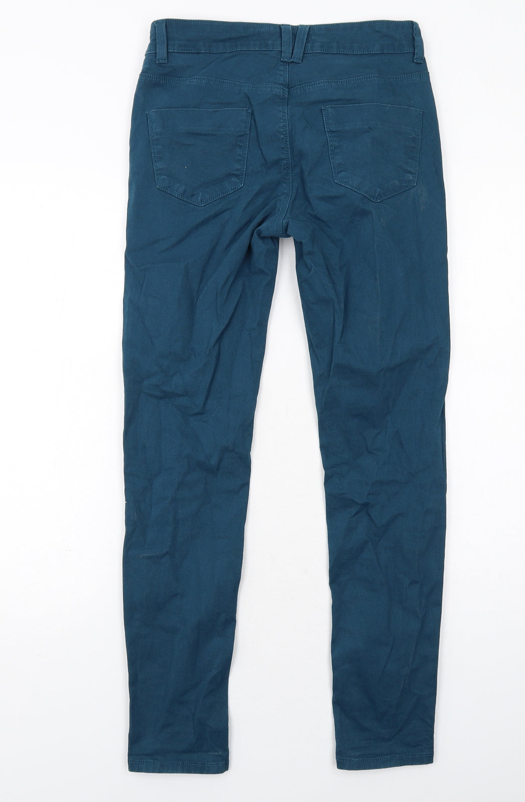 Womens UK Size 8 Marks and Spencer Regular Fit Skinny Blue Jeans