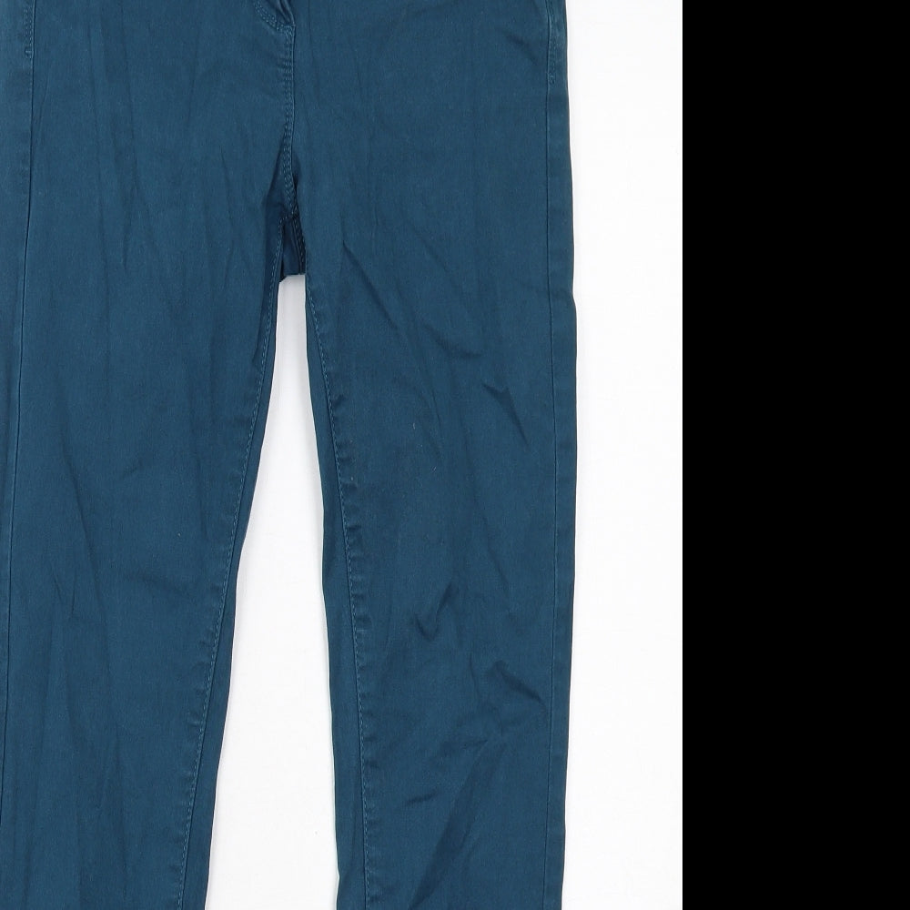 Womens UK Size 8 Marks and Spencer Regular Fit Skinny Blue Jeans