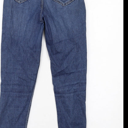 Womens UK Size 8 Marks and Spencer Regular Fit Skinny Blue Jeans