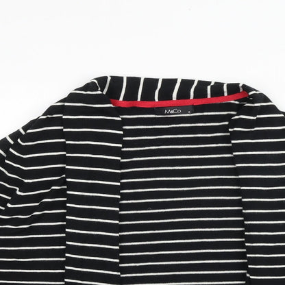 Womens UK Size 12 M&Co Black Cardigan Jumper