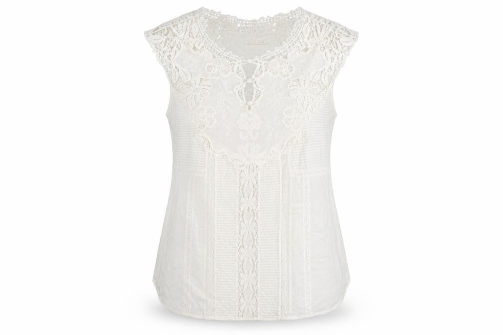 Womens UK Size 14 Lakeland White Basic Blouse
