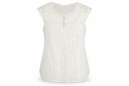 Womens UK Size 14 Lakeland White Basic Blouse