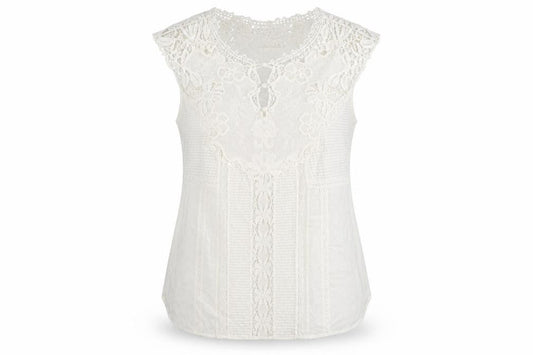 Womens UK Size 14 Lakeland White Basic Blouse