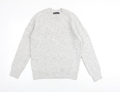 Womens UK Size S Marks and Spencer Grey Pullover Jumper