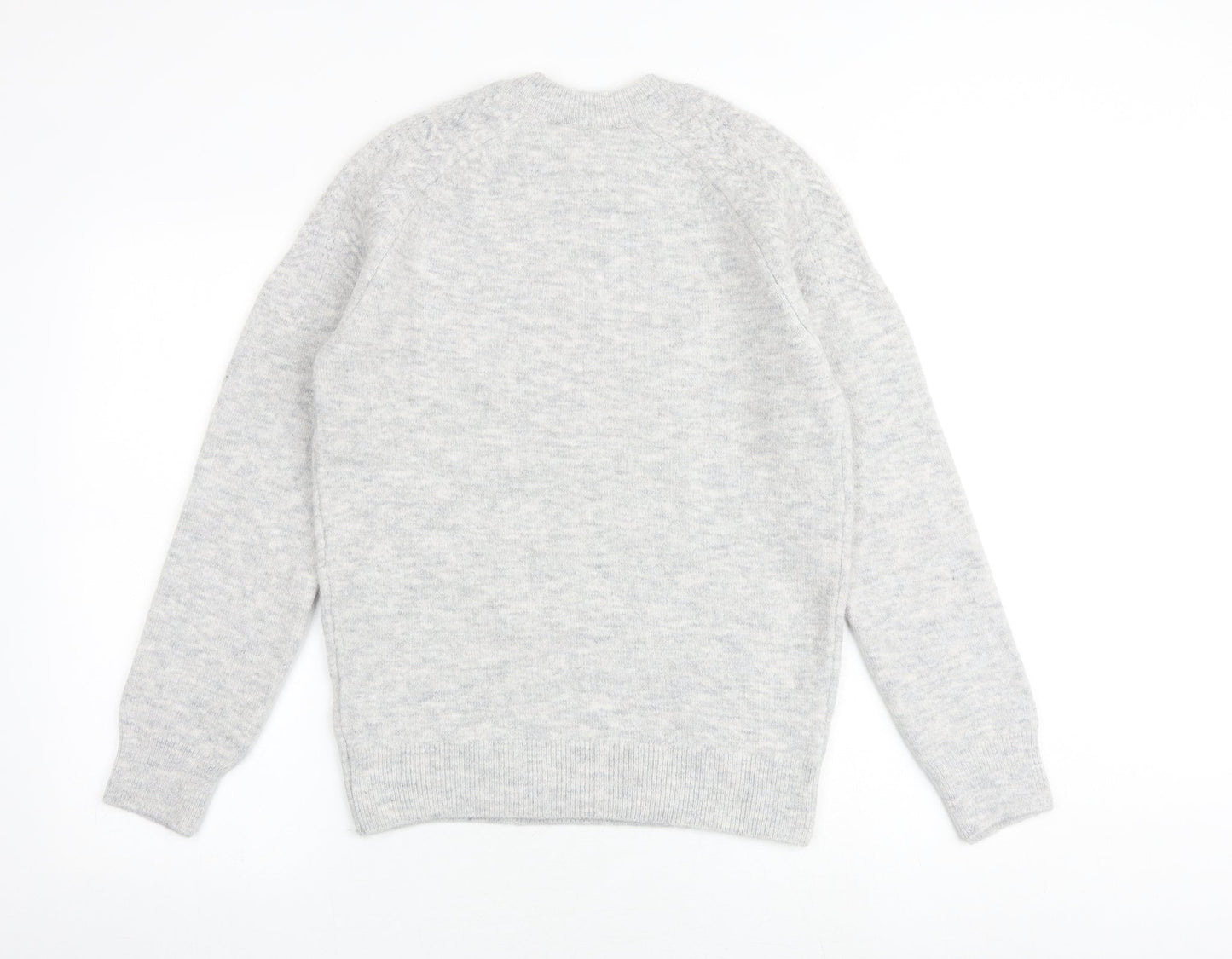 Womens UK Size S Marks and Spencer Grey Pullover Jumper