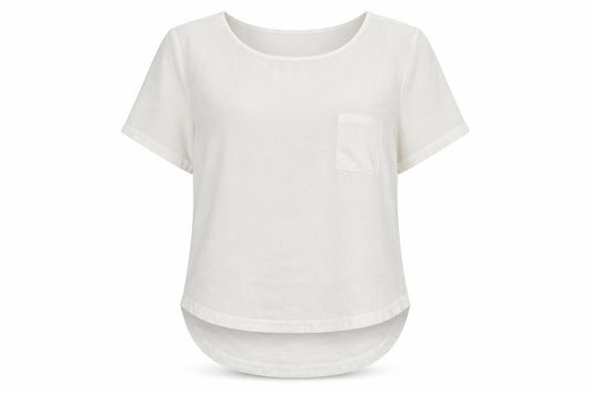 Womens UK Size S Mango White Basic Blouse