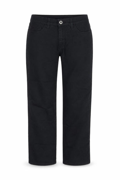 Michelle Womens Black Cotton Straight Jeans Size 29 in Regular Zip